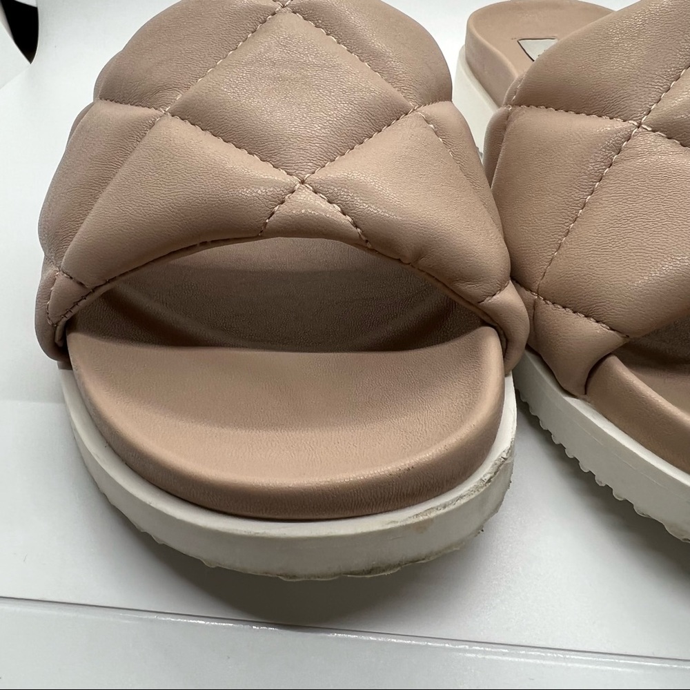 Steven By Steve Madden Lenz Slides-Size 9 Blush/N… - image 7